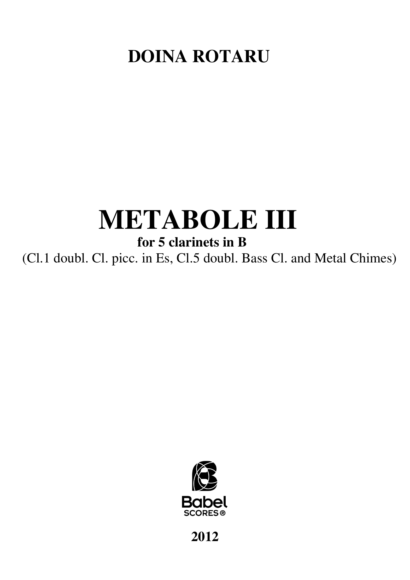 Metabole III A4 z